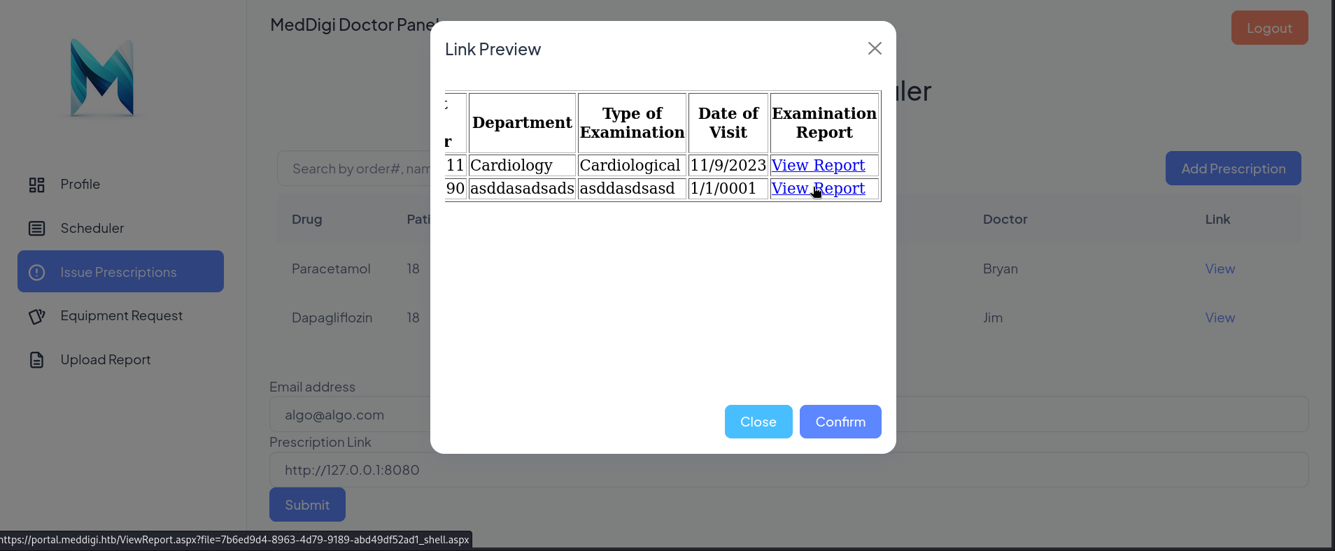 Checking malicious file